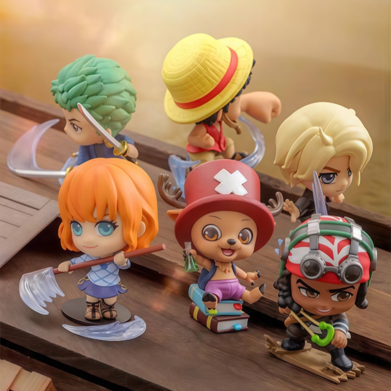 Anime Action Figure Blind Box - 新作ホットトイズ ワンピース コスビ ブラインドボックス ミニフィギュア コレクタブルアニメアクションフィギュア