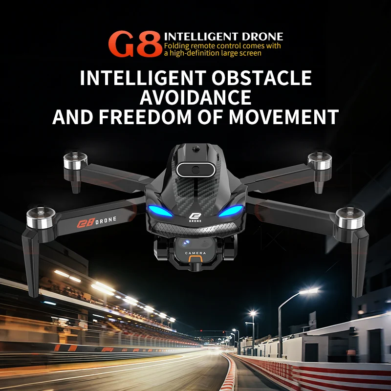 オリジナルG8 GPS折りたたみ式ドローン 8KデュアルES - Fpv Brushless Rc Drone 4K のレビューと価格