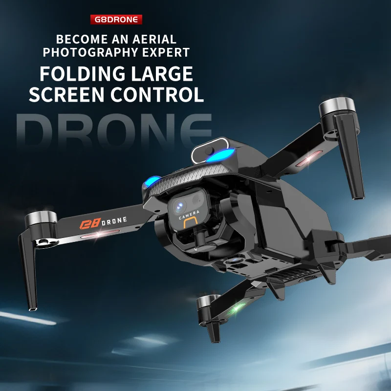 オリジナルG8 GPS折りたたみ式ドローン 8KデュアルES - Fpv Brushless Rc Drone 4K のレビューと価格