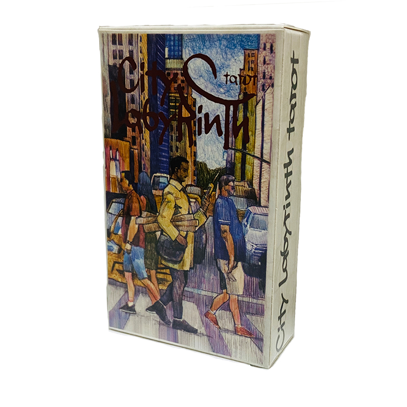 シティラビリンス タロットカード 78枚組 英語版 ボードゲ - Tarot Cards Deck With Guidebook のレビューと価格