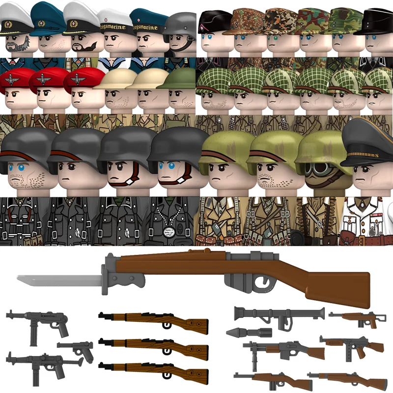 第二次世界大戦時のドイツ軍、イギリス海軍、装甲部隊、ビルディ - Building Blocks のレビューと価格