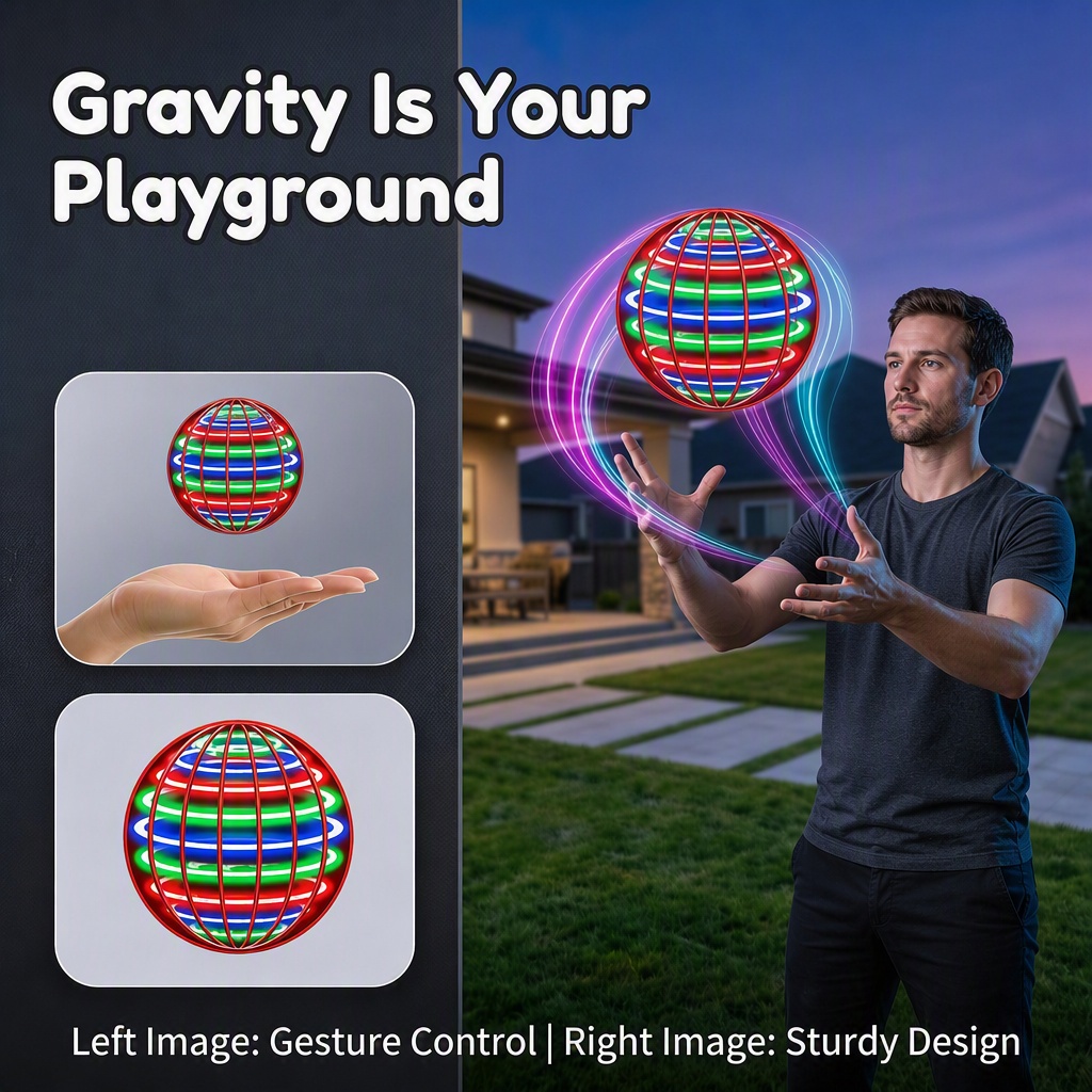 LEDライト付きマジックフライングボールブーメラン ホバード - Stem Solar Robot Kit For Kids のレビューと価格