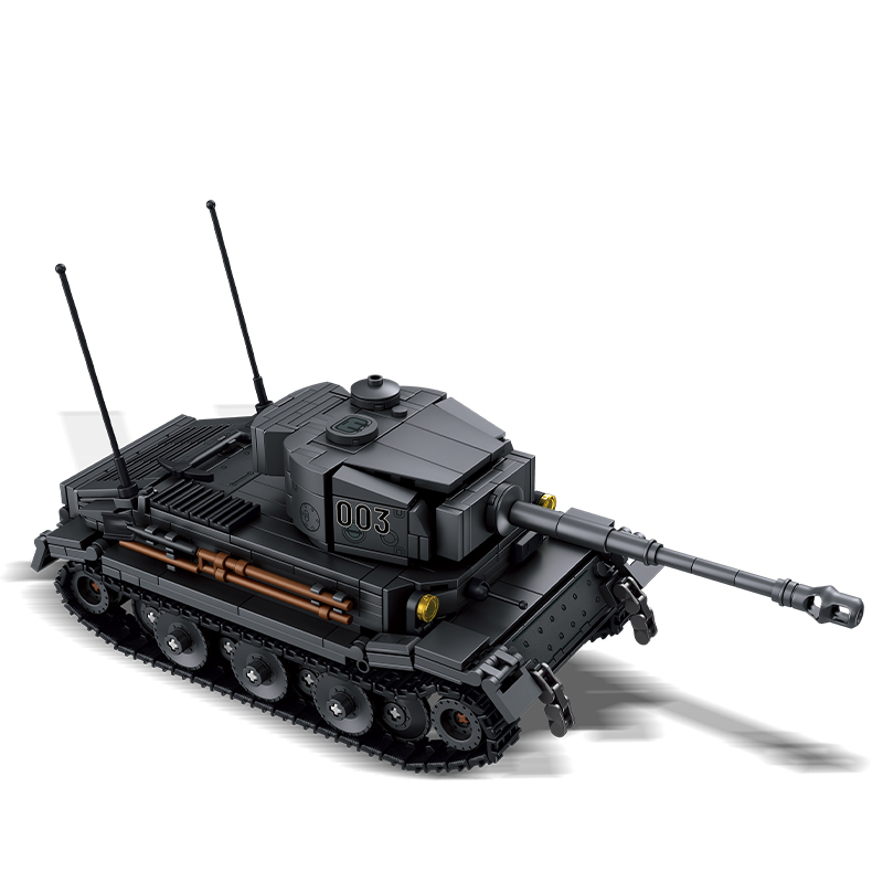 712ピースのミリタリーウォーシリーズ組み立てブロックセット - Lego Compatible Military Tank のレビューと価格