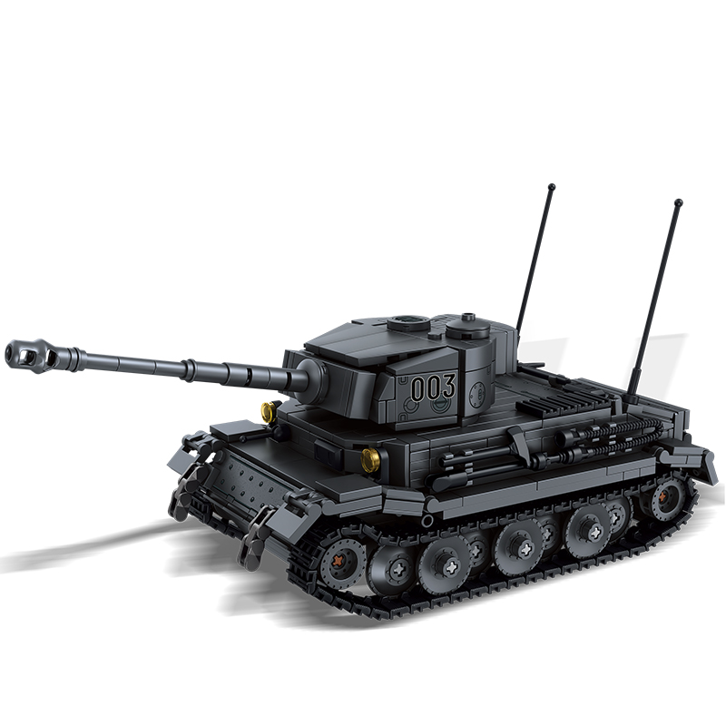 712ピースのミリタリーウォーシリーズ組み立てブロックセット - Lego Compatible Military Tank のレビューと価格