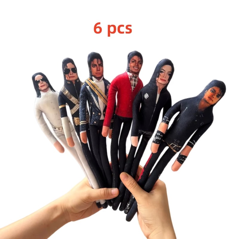 1～6個入り マイケル・ジャクソンの関節可動式ぬいぐるみ。コ - Dolls のレビューと価格