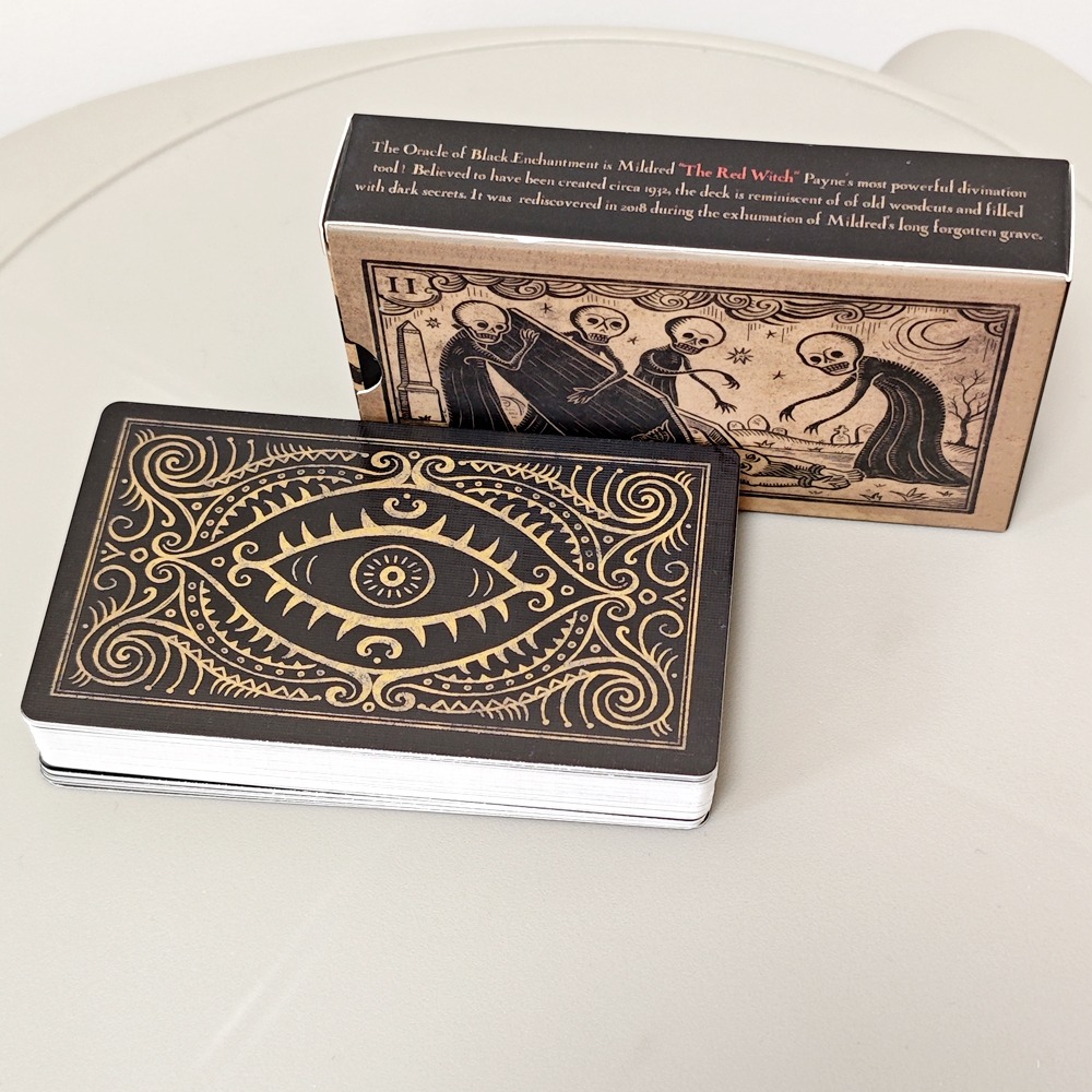 ミルドレッド・ペインのオラクル 10.3*6 センチメートル - Tarot Cards Deck With Guidebook のレビューと価格