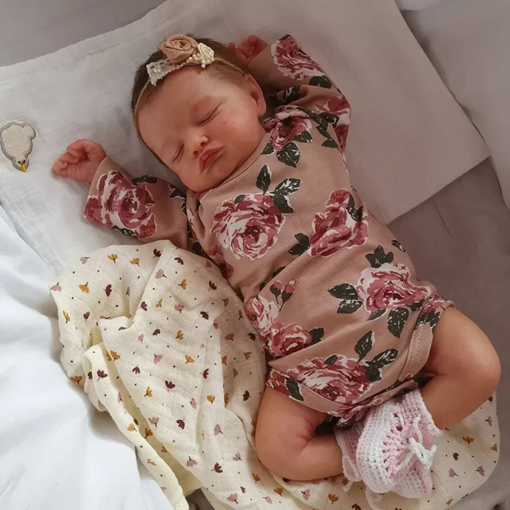 全身ビニールシリコン生まれ変わった人形、眠っている赤ちゃん、 - Reborn Baby Doll Silicone Realistic のレビューと価格