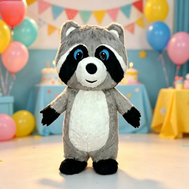 グレーのふわふわ素材で作られた、空気で膨らませるタイプのアラ - Dolls のレビューと価格